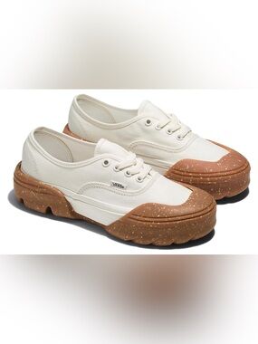 Vans Authentic 44 DX Modular Sneakers in Cream